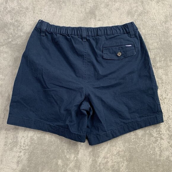 Chubbies Shorts Mens Medium Chino Cotton Twill Stretch Waist 5” Preppy Navy Blue - Picture 8 of 9